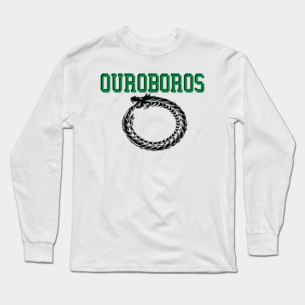 Xenoblade Ourobros Long Sleeve T-Shirt by PneumaDesigns